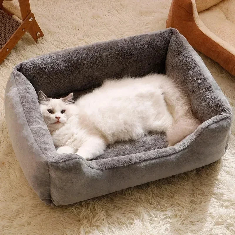 Plush Pet Sleeping Bed