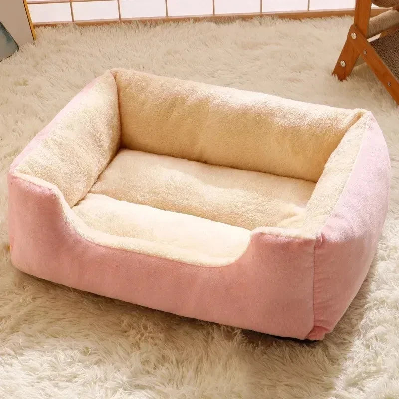 Plush Pet Sleeping Bed