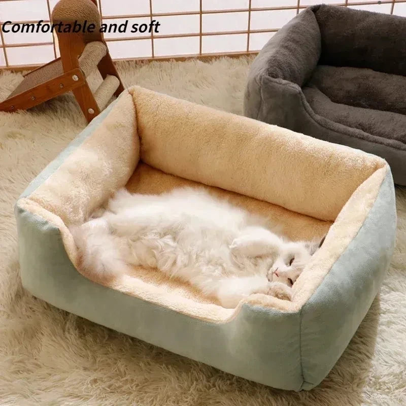 Plush Pet Sleeping Bed