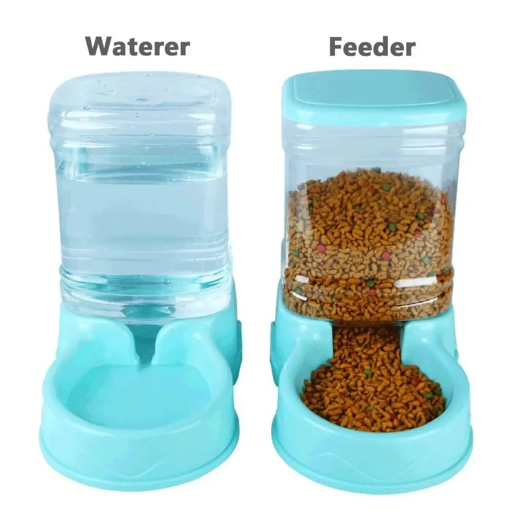 Automatic Pet Food and Water Dispenser
