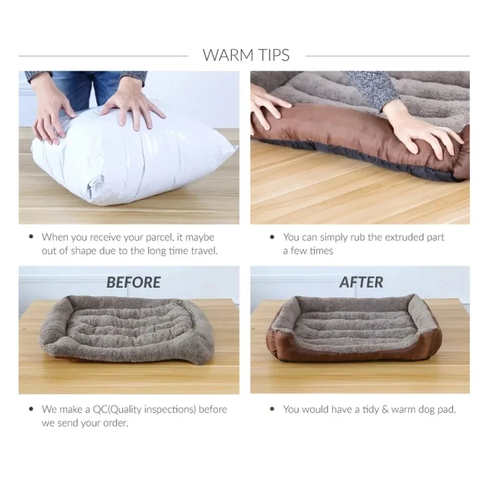 Orthopedic Square Dog Sofa