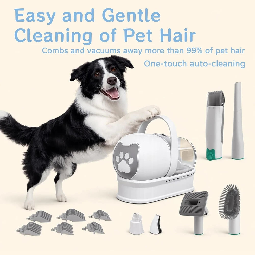 Pet Grooming Vacuum Kit