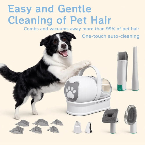 Pet Grooming Vacuum Kit