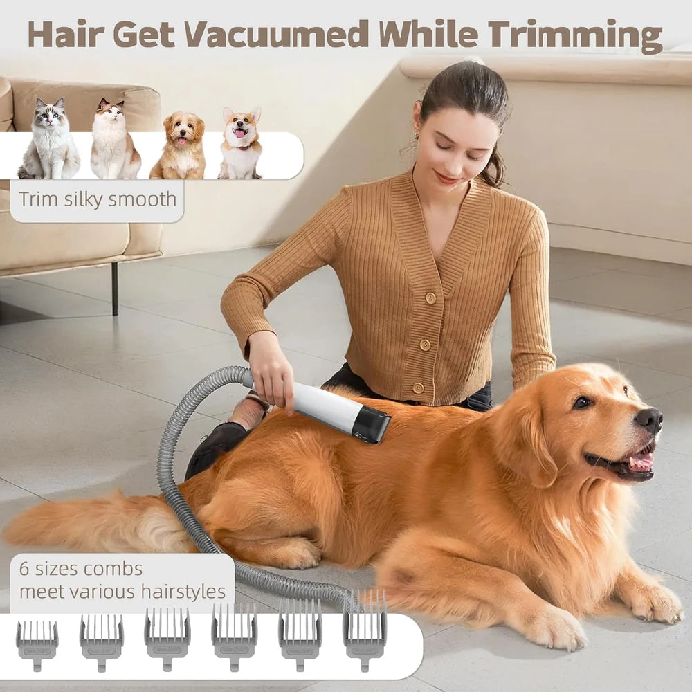 Pet Grooming Vacuum Kit